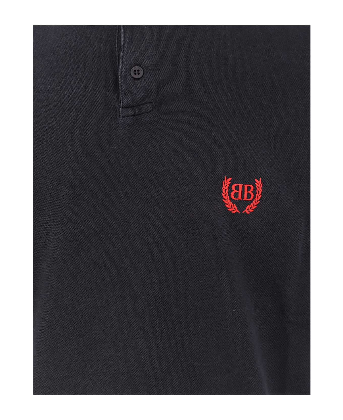 Balenciaga Polo Shirt - BLACK