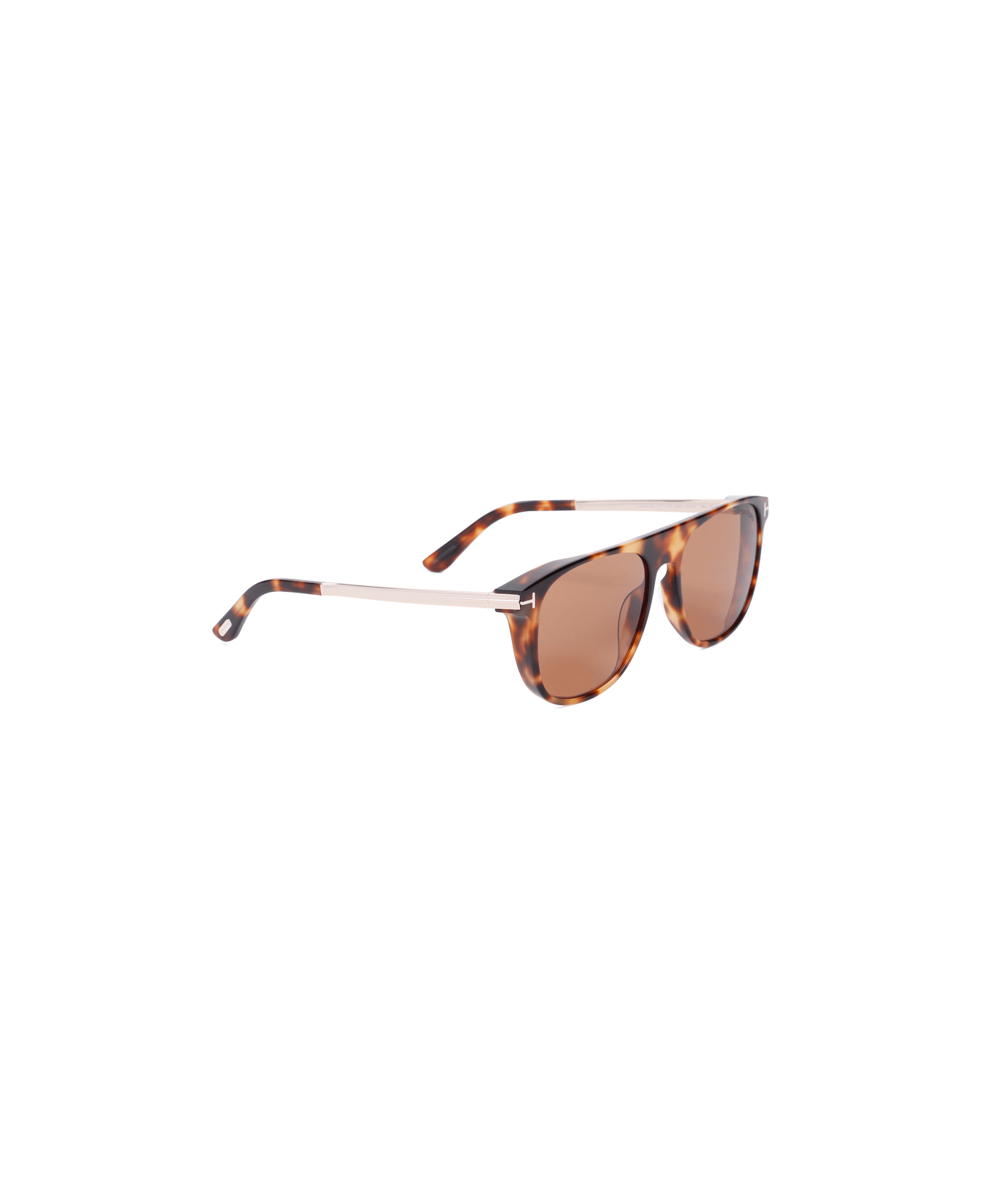 Tom Ford Acetate-metal Sunglasses - E Havana