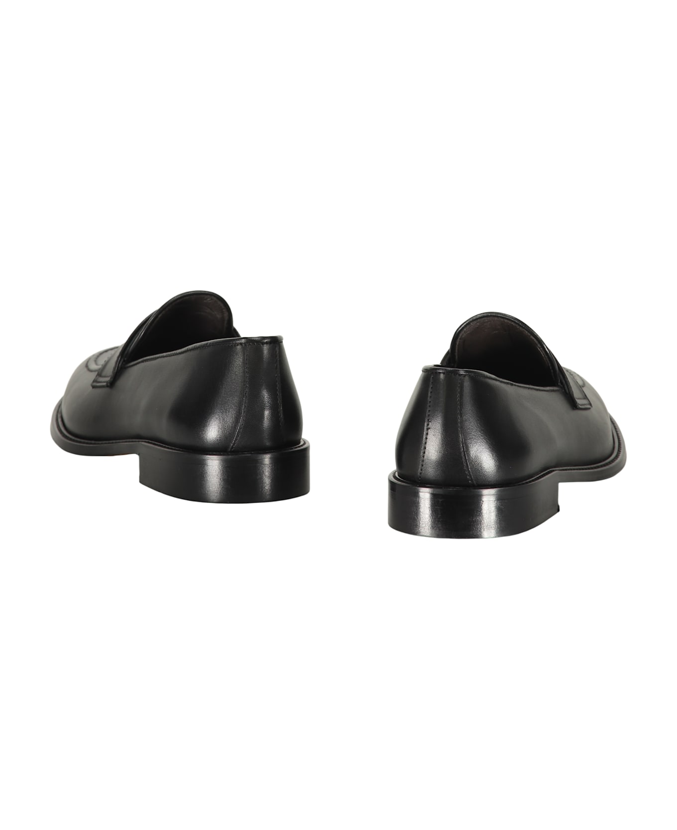 Bruno Magli Calfskin Loafers - black