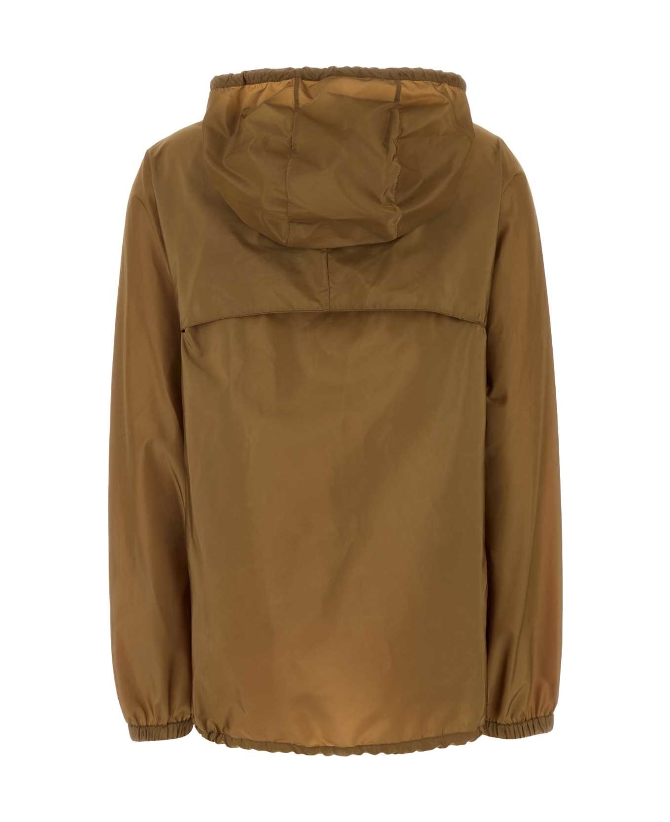 Prada Biscuit Re-nylon Jacket - SUGHERO
