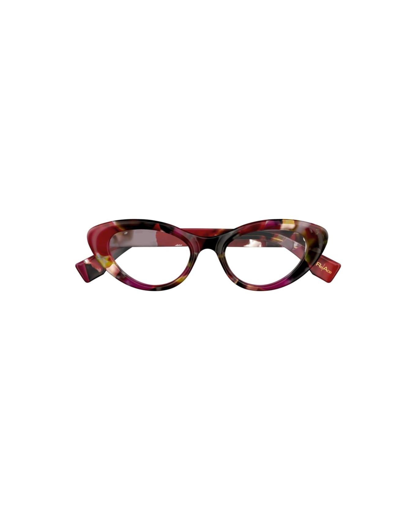 Gucci Eyewear Oval Logo Lens Frame - HAVANA-HAVANA-TRANSPARENT