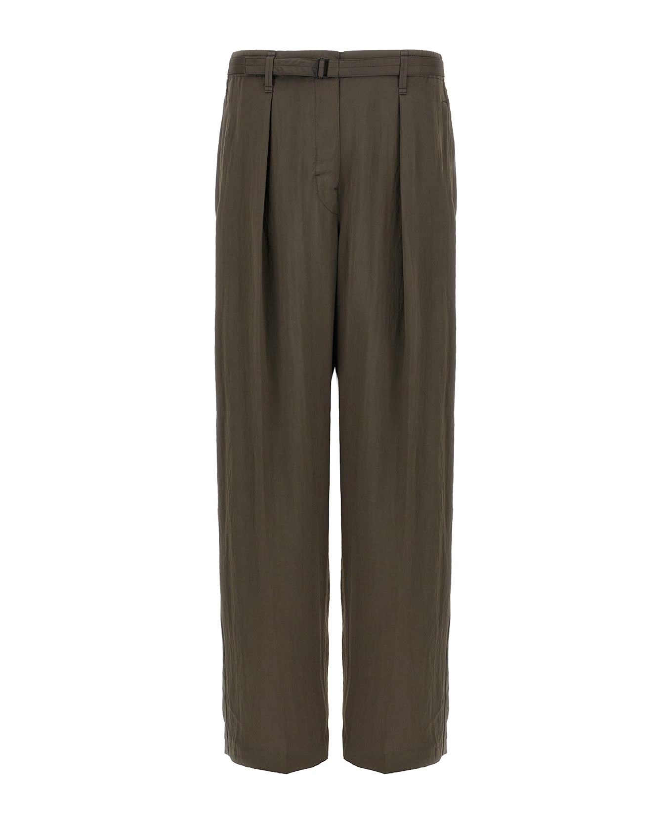 Lemaire Belted Pants - Brown