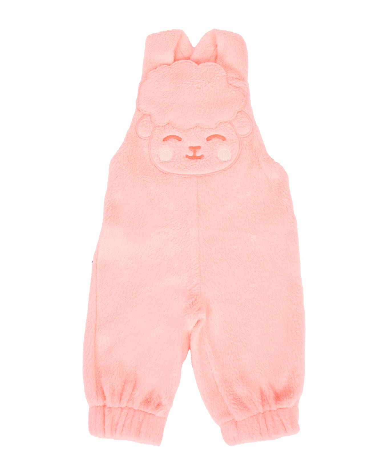 Billieblush Pink Overalls For Baby Girl With Sheep - Pink