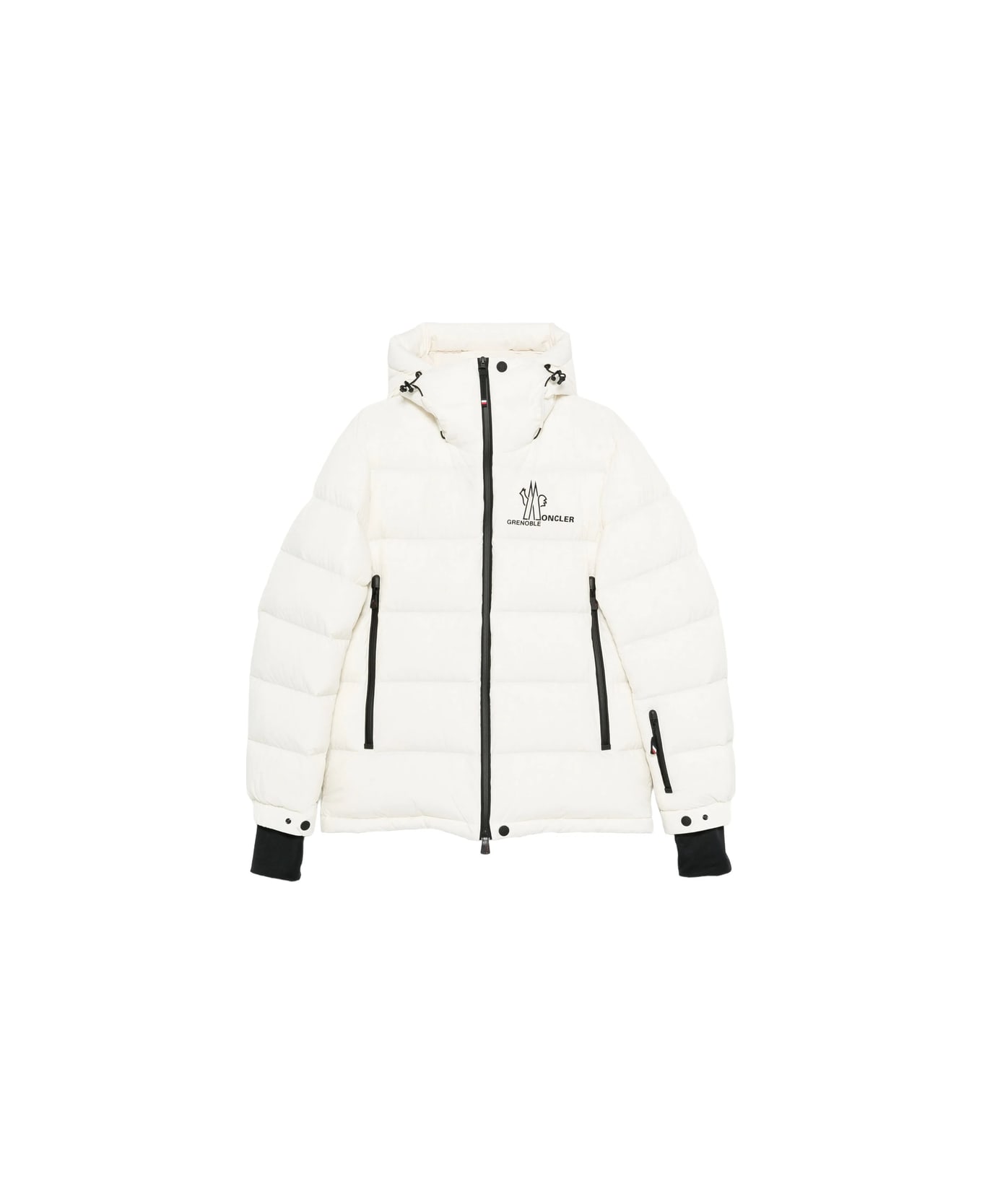 Moncler Grenoble Outerwear - WHITE/BLACK