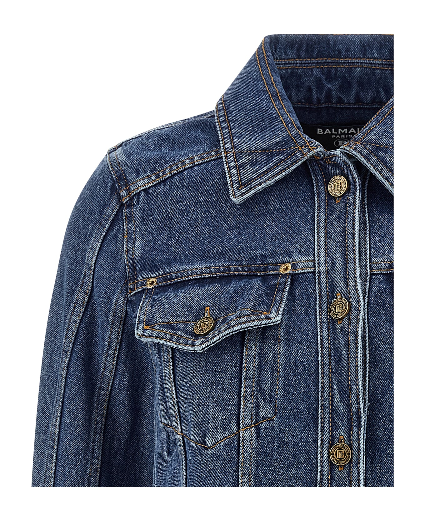 Balmain Denim Jacket - Blue
