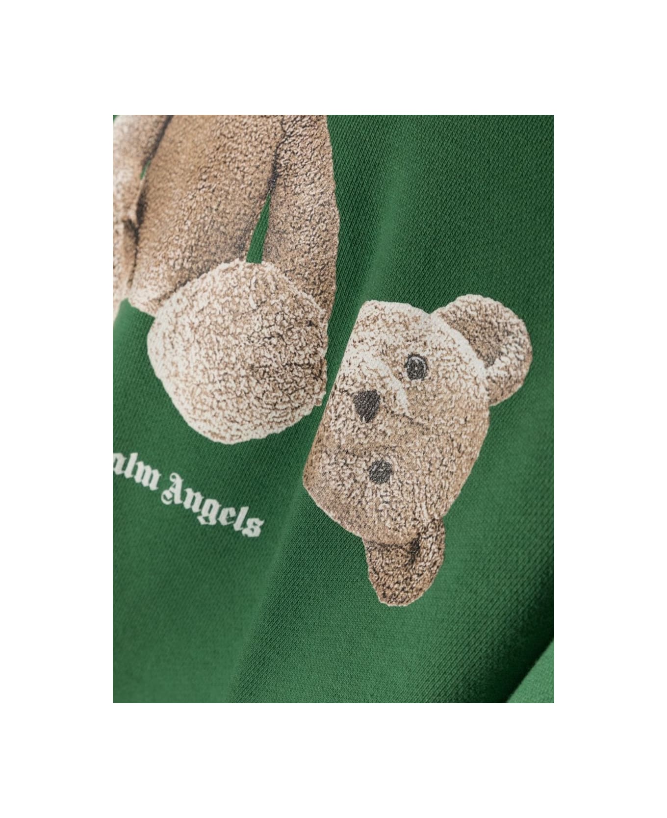 Palm Angels Bear Hoodie - GREEN