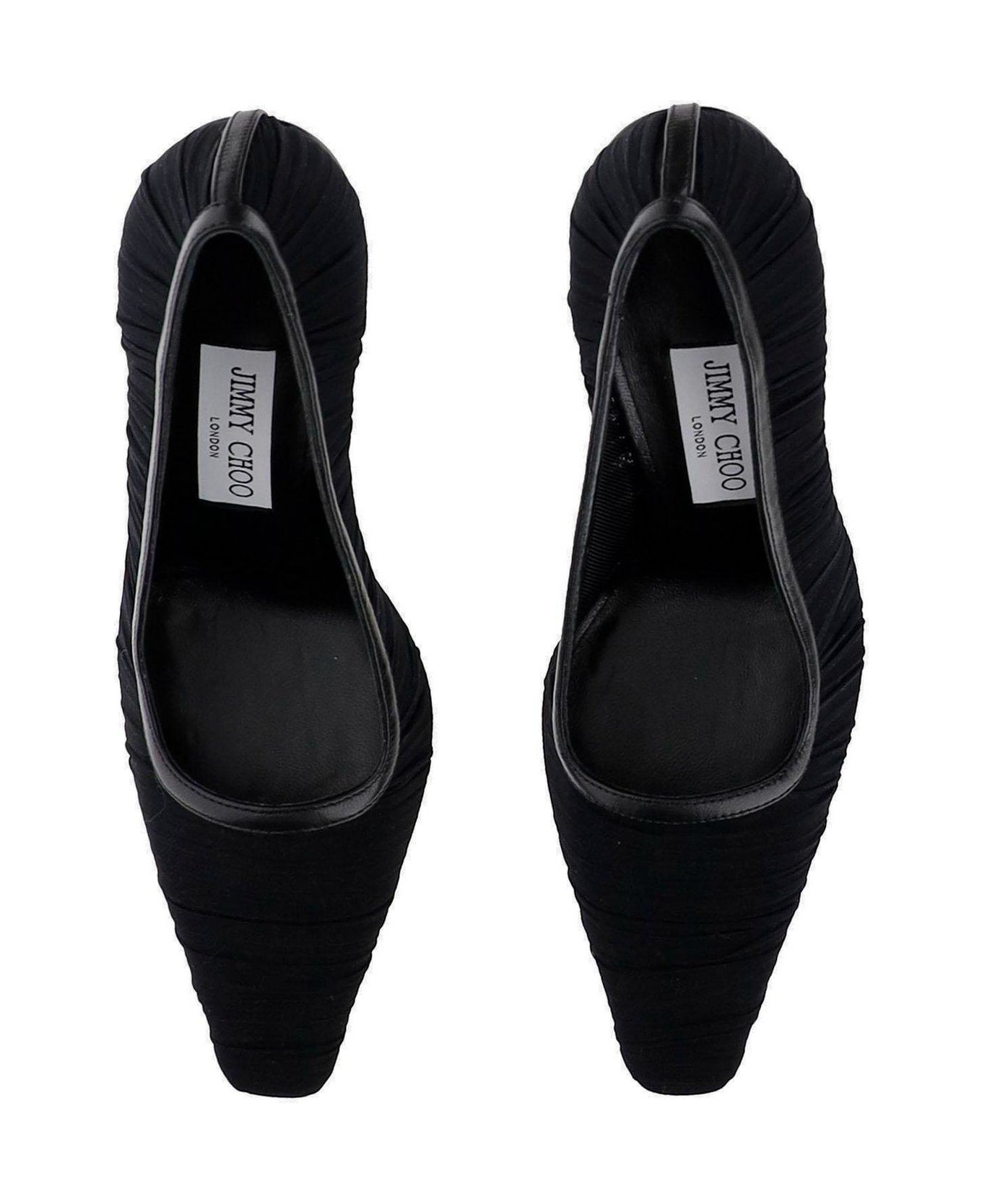 Jimmy Choo Lotta 100 Pumps - BLACK