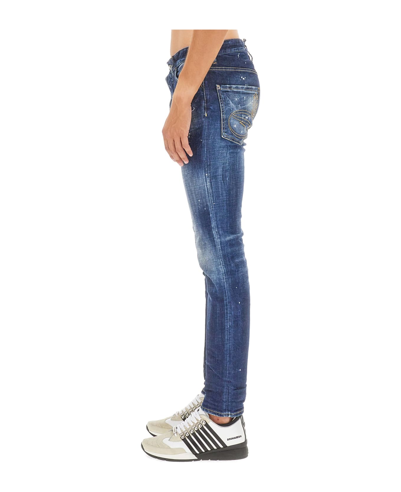 Dsquared2 "cool Guy Jean" Men's Jeans - Blue ボトムス