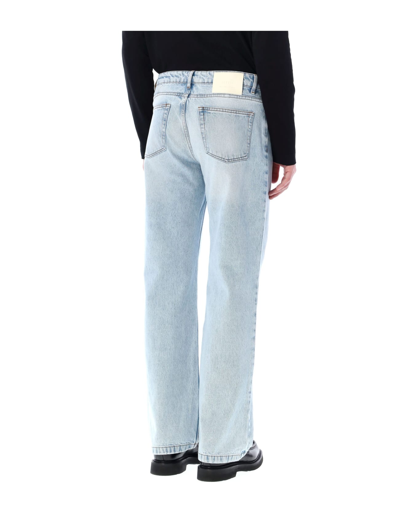 Ami Alexandre Mattiussi Regular 5 Pockets Jeans - Blue Javel