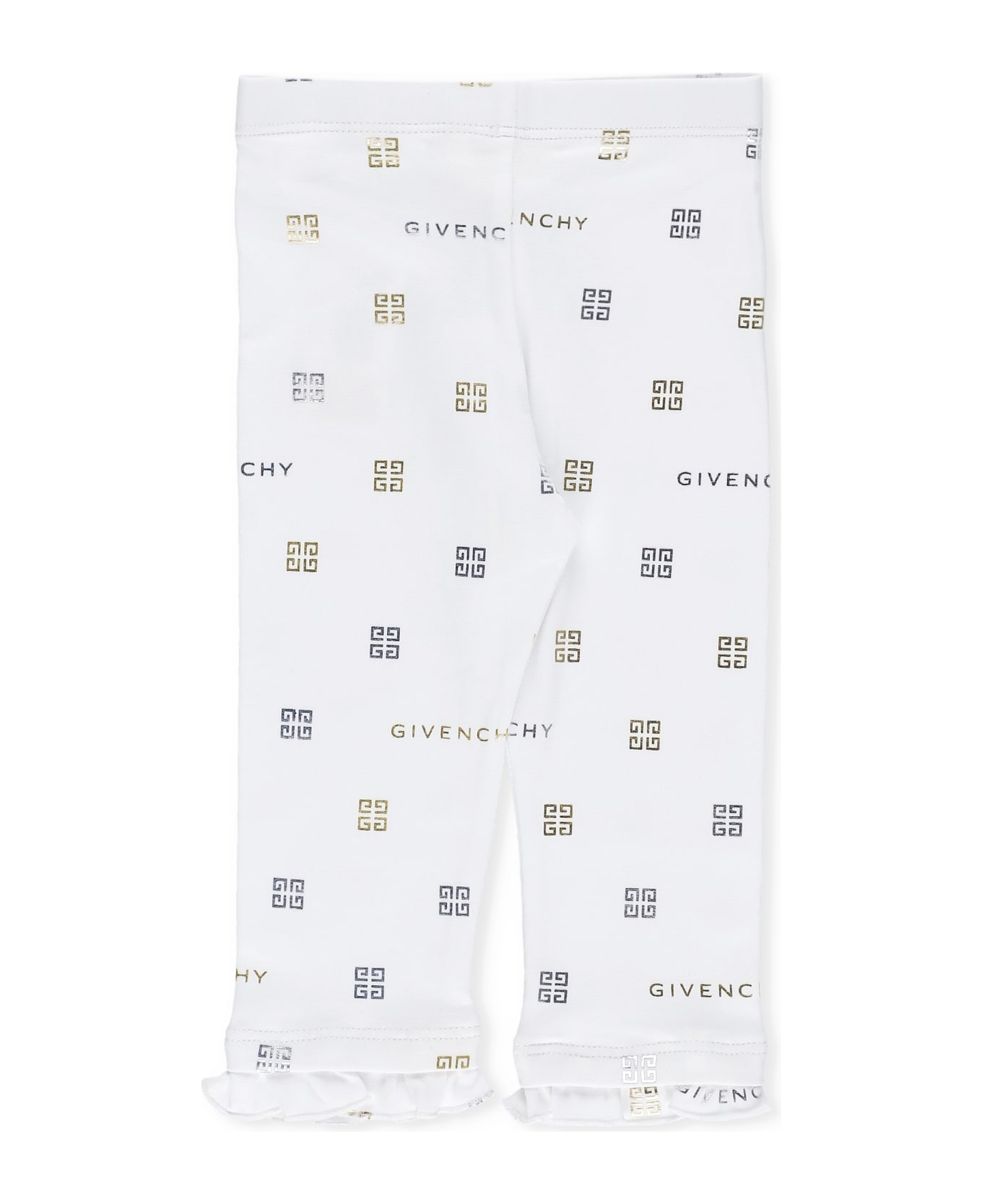 Givenchy Leggings With Monogram - White