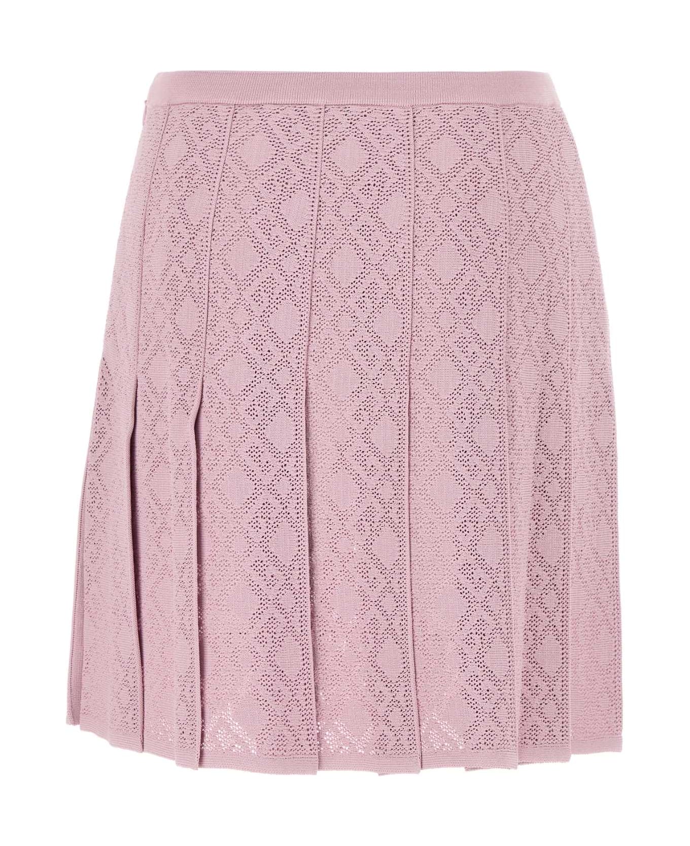 Givenchy Pink Viscose Blend Skirt - PARMA