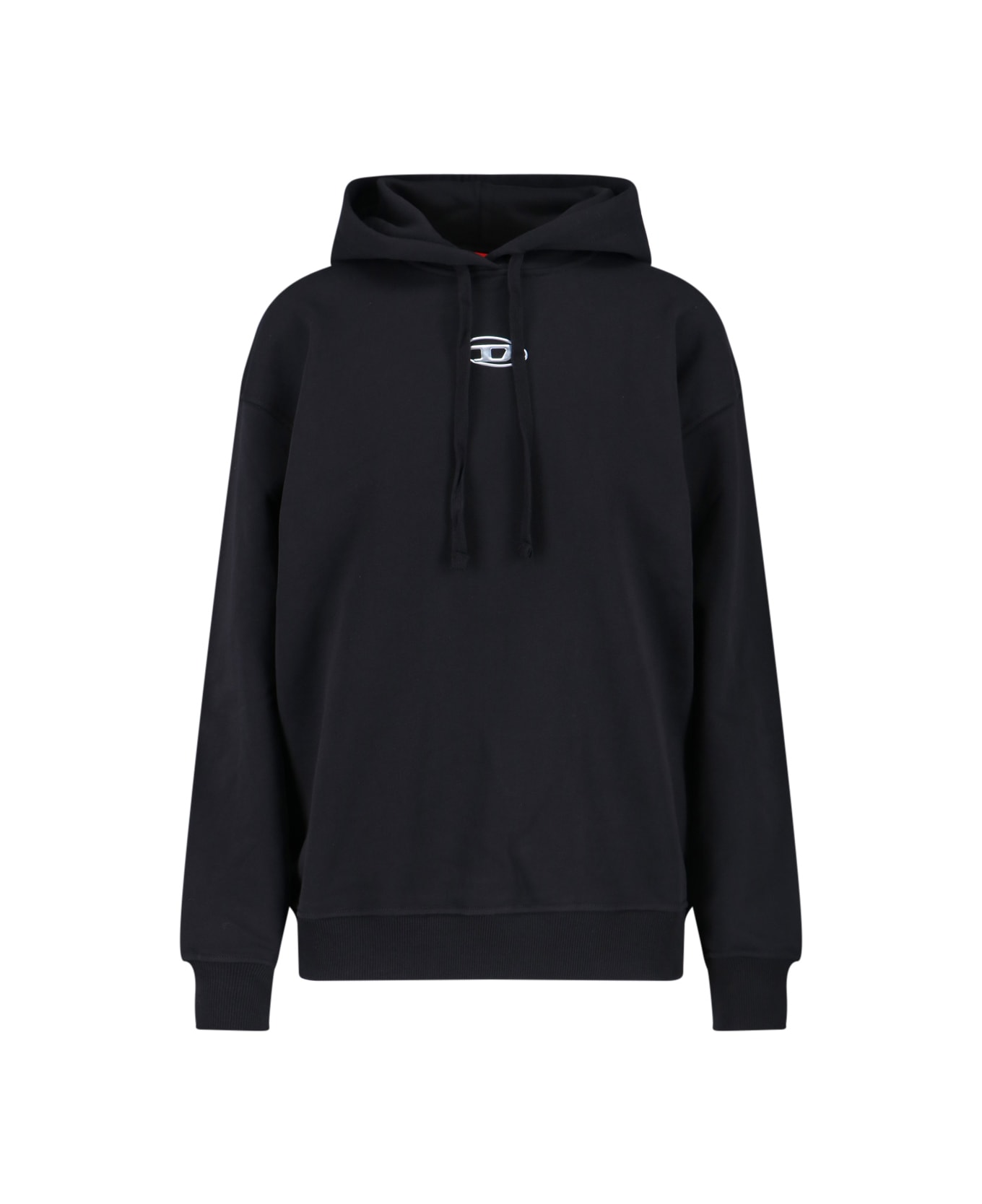 Diesel 'f-buxt-hood-od' Hoodie - Black