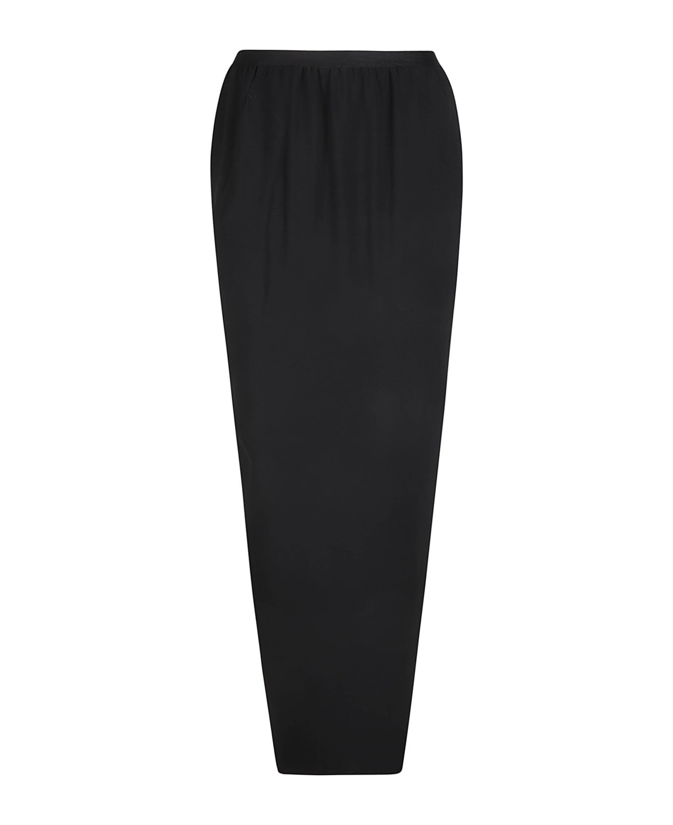 Rick Owens Soft Pilla Long Skirt - Black