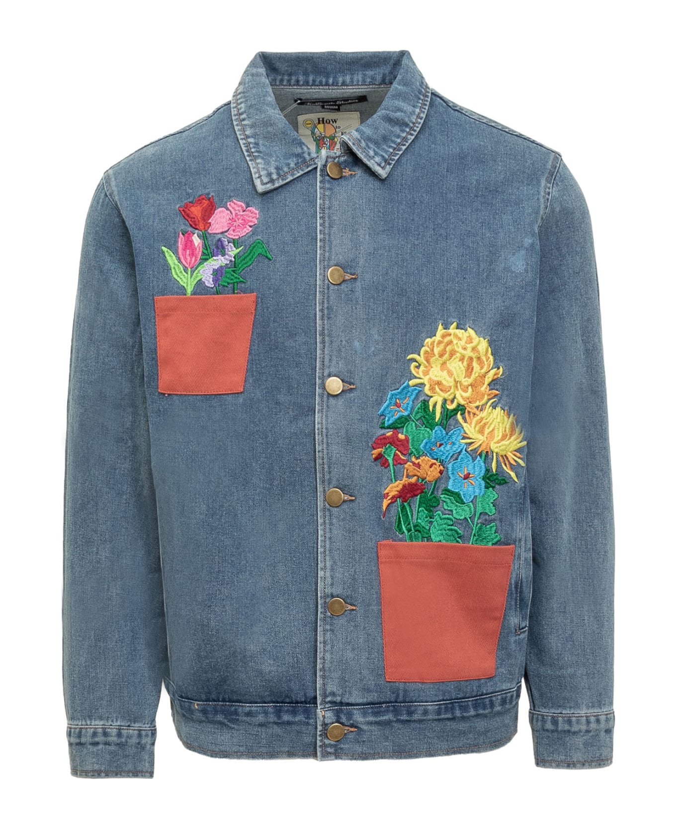 Kidsuper Flower Jacket - BLUE ジャケット