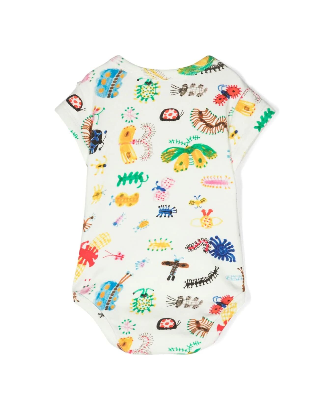 Bobo Choses Baby Funny Insect All Over Body - Off White