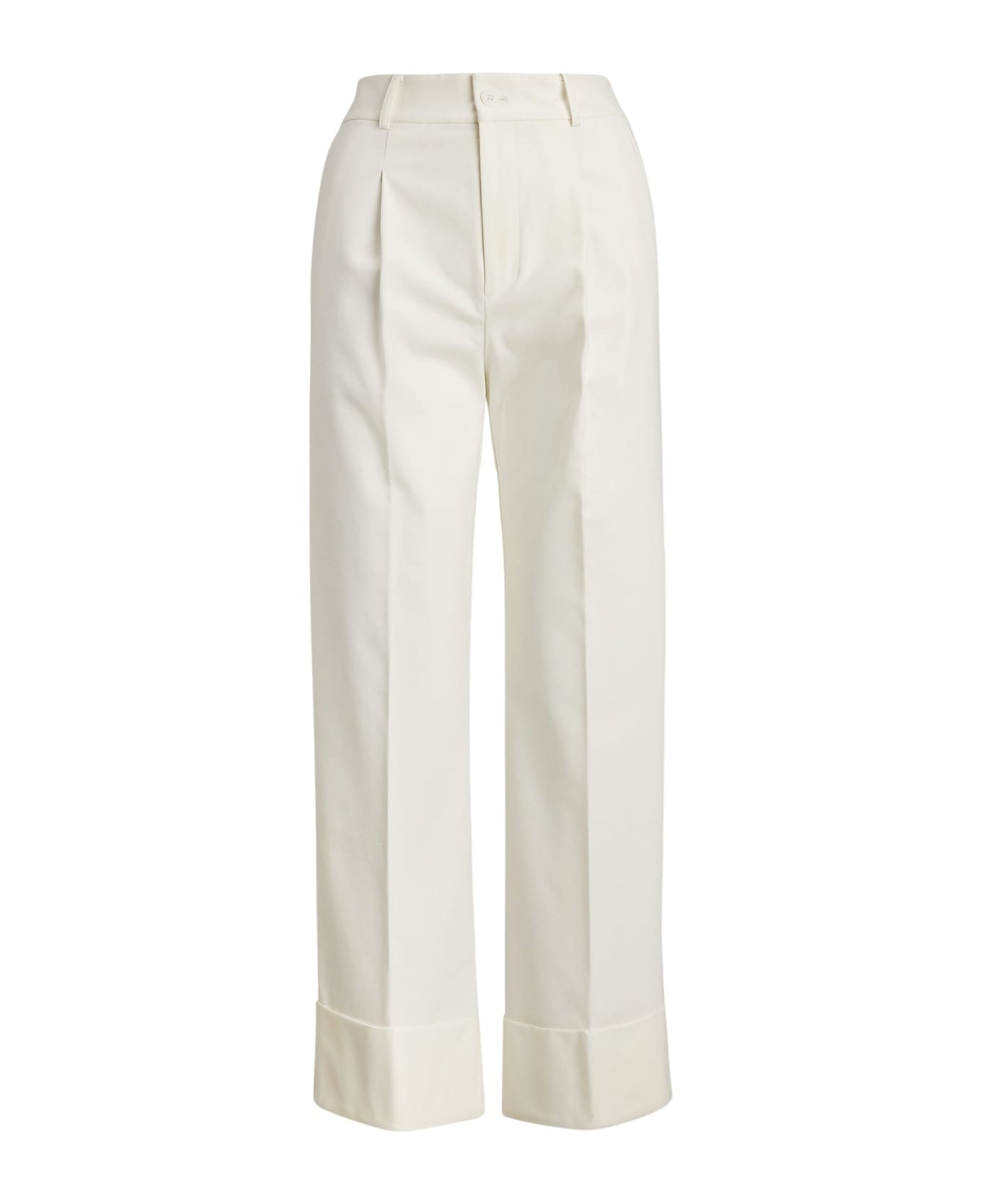 Ralph Lauren Zeeya Ankle Flat Front - White