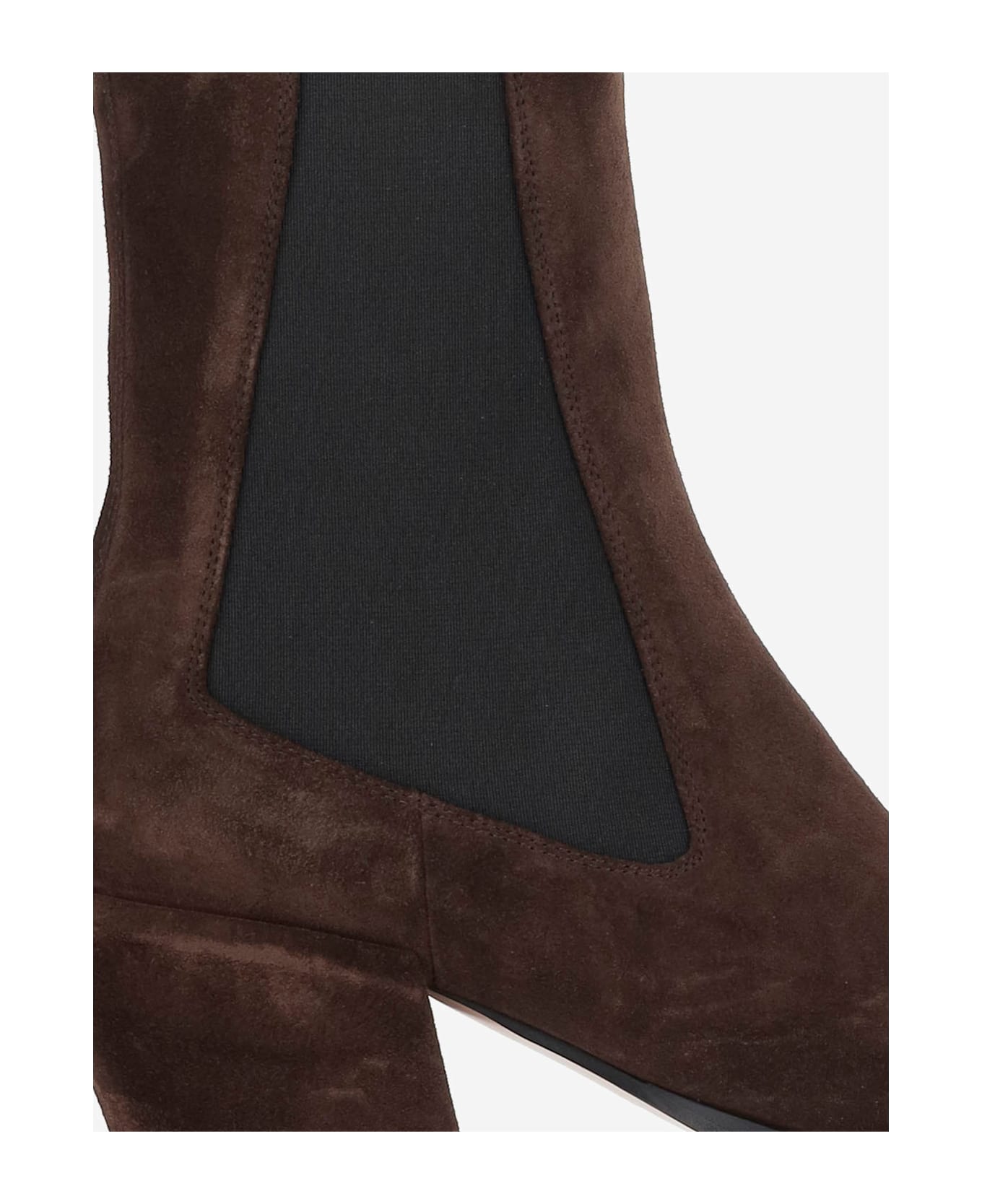 Paris Texas Bettina 50 Leather Ankle Boots - Brown