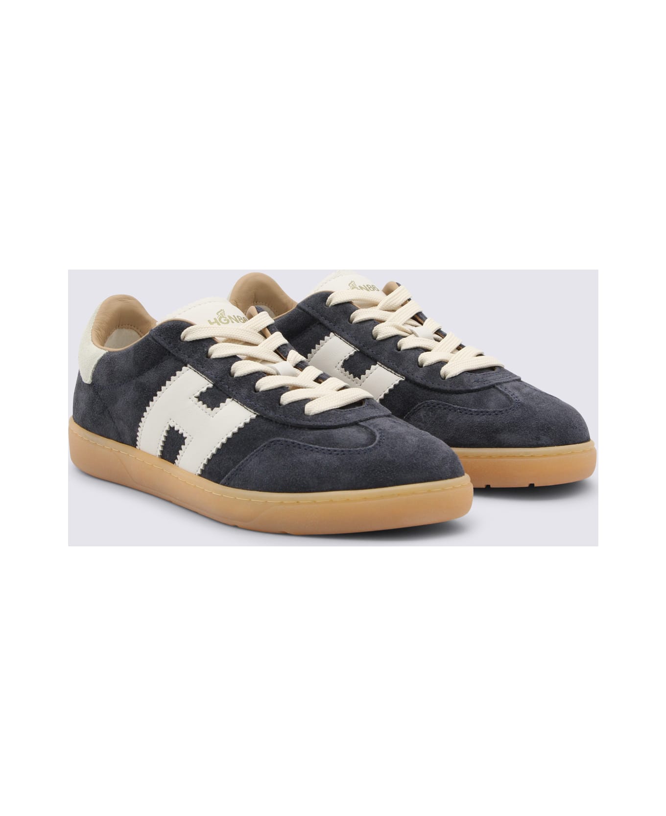 Hogan Blue Suede Cool Sneakers - Blue