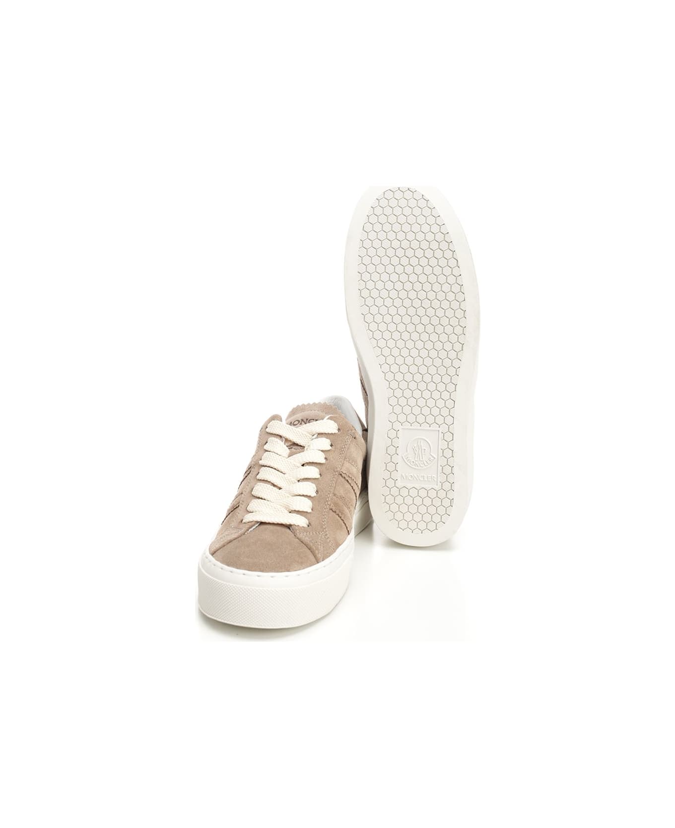 Moncler 
monaco
 Slip-on Sneakers - Beige