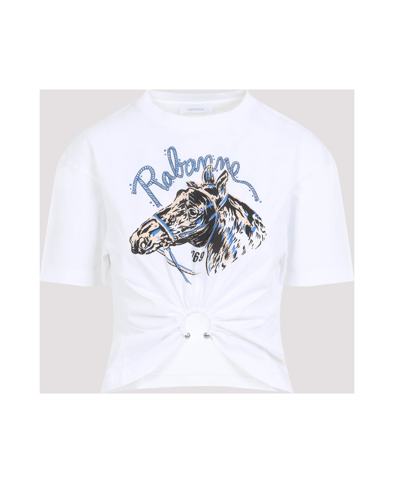 Paco Rabanne Cotton T-shirt - White