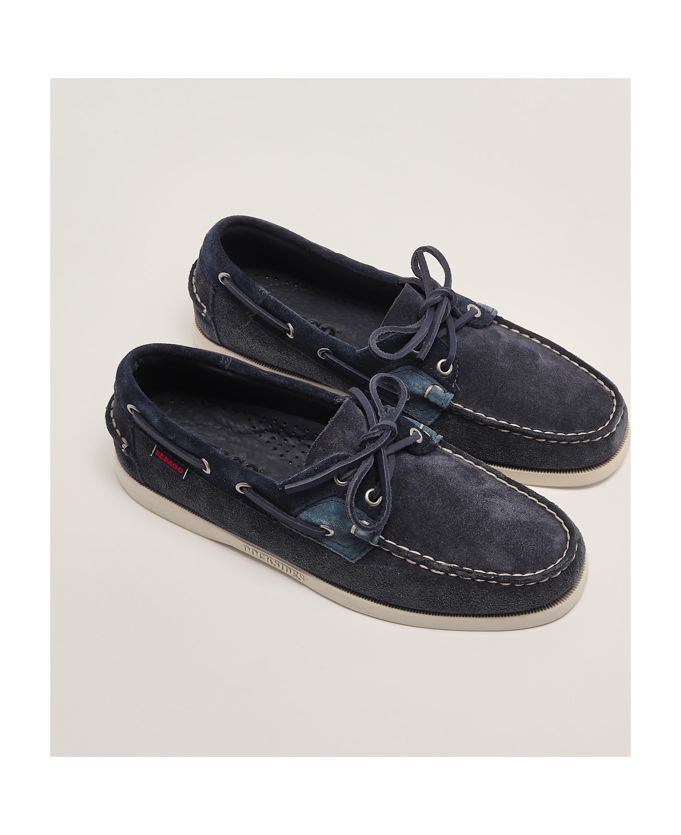 Sebago Rossisland Jib Shadow Loafers - NAVY