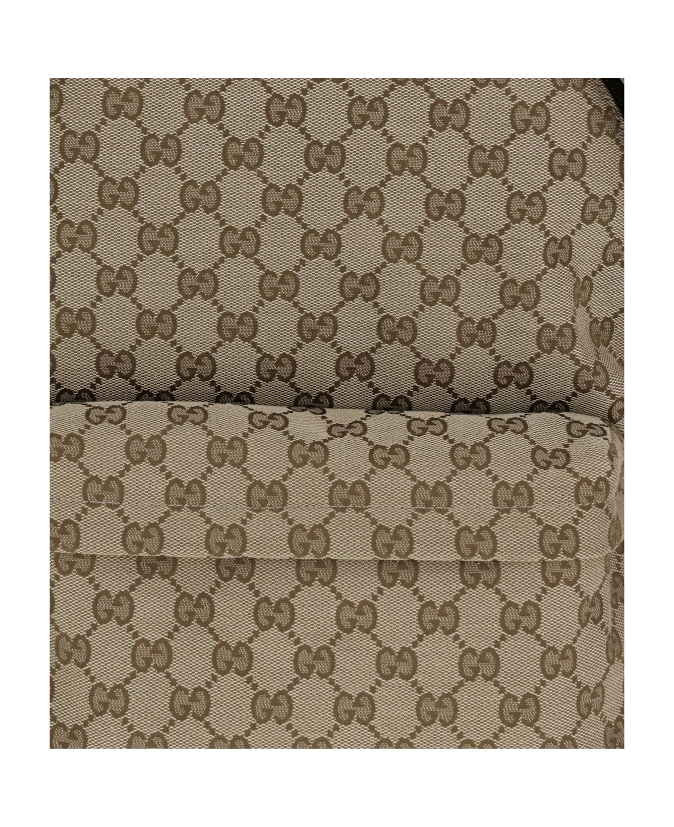 Gucci Gg Fabric Backpack - BEIGE