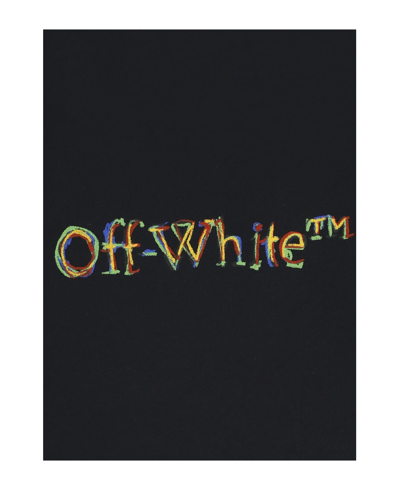 Off-White Logo Sketch Hoodie - Black