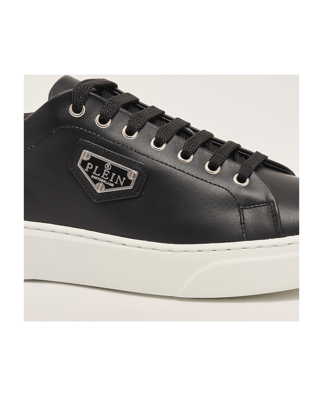 Philipp Plein Lo-top Iconic Plein Sneaker - NERO