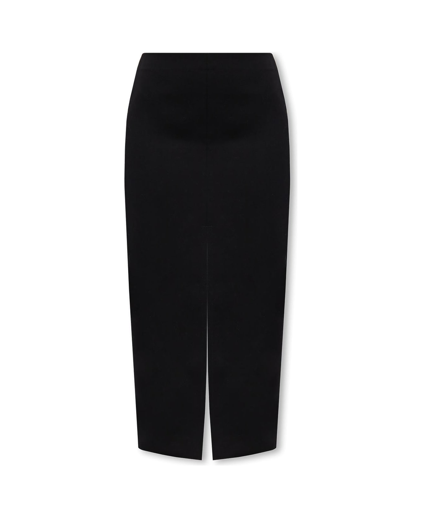 Bottega Veneta Skirt With Slits - BLACK