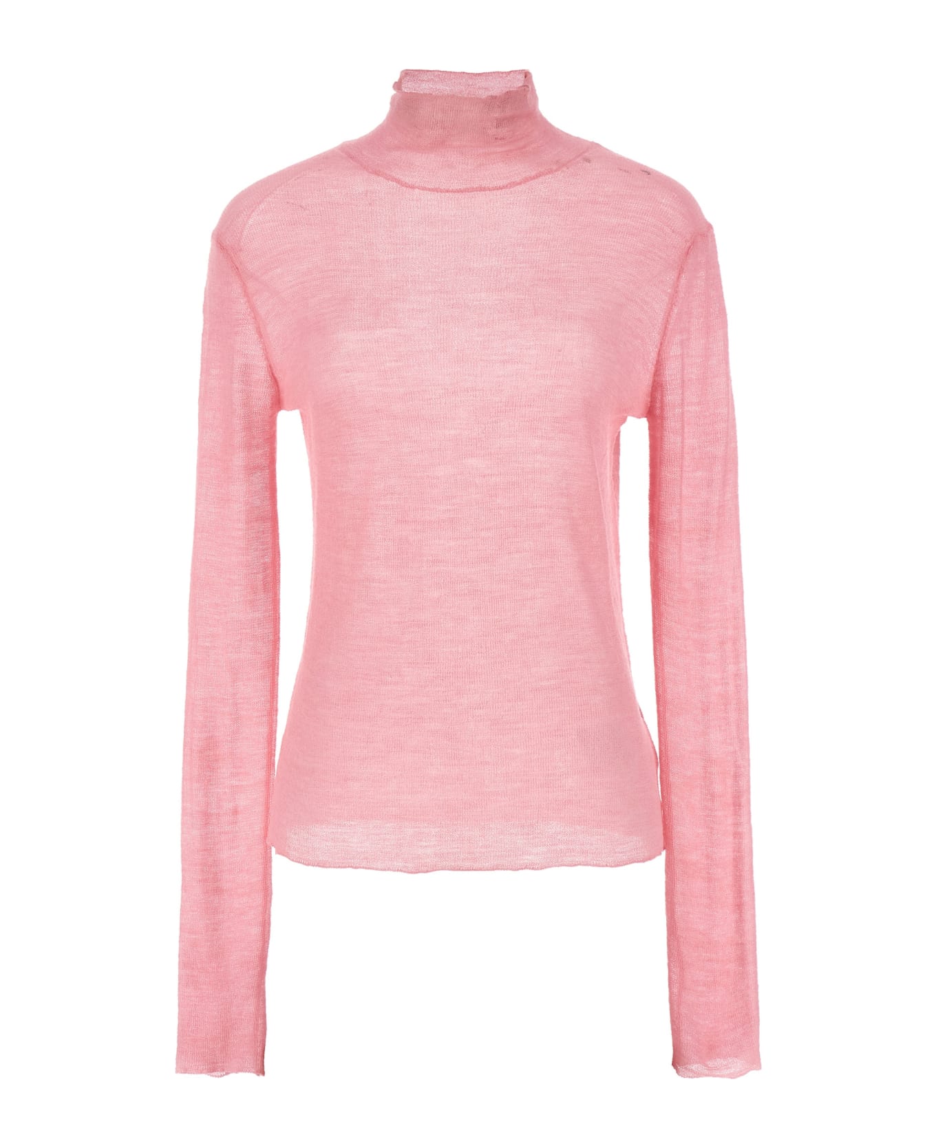 Jil Sander Semi-sheer Sweater - Pink