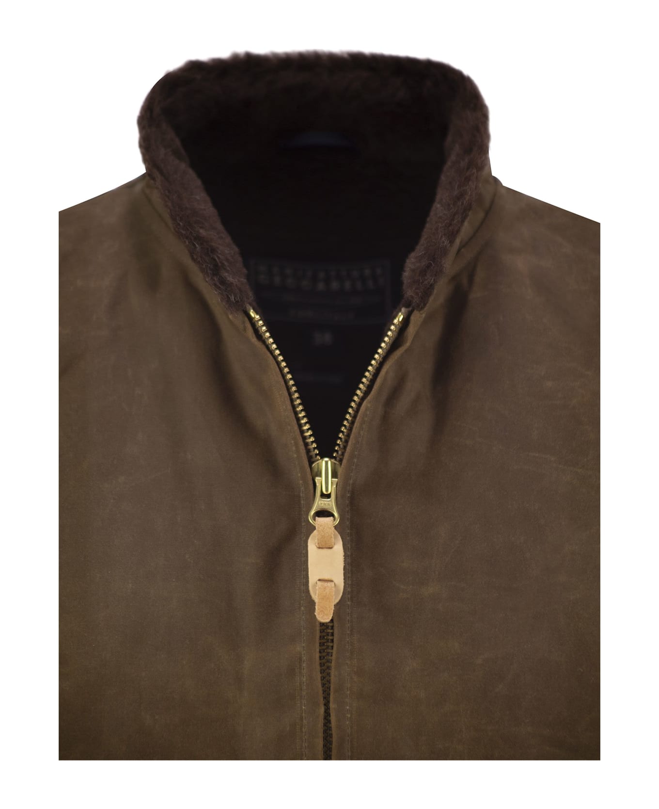 Manifattura Ceccarelli Mountain Vest - Velvet Waistcoat - Brown