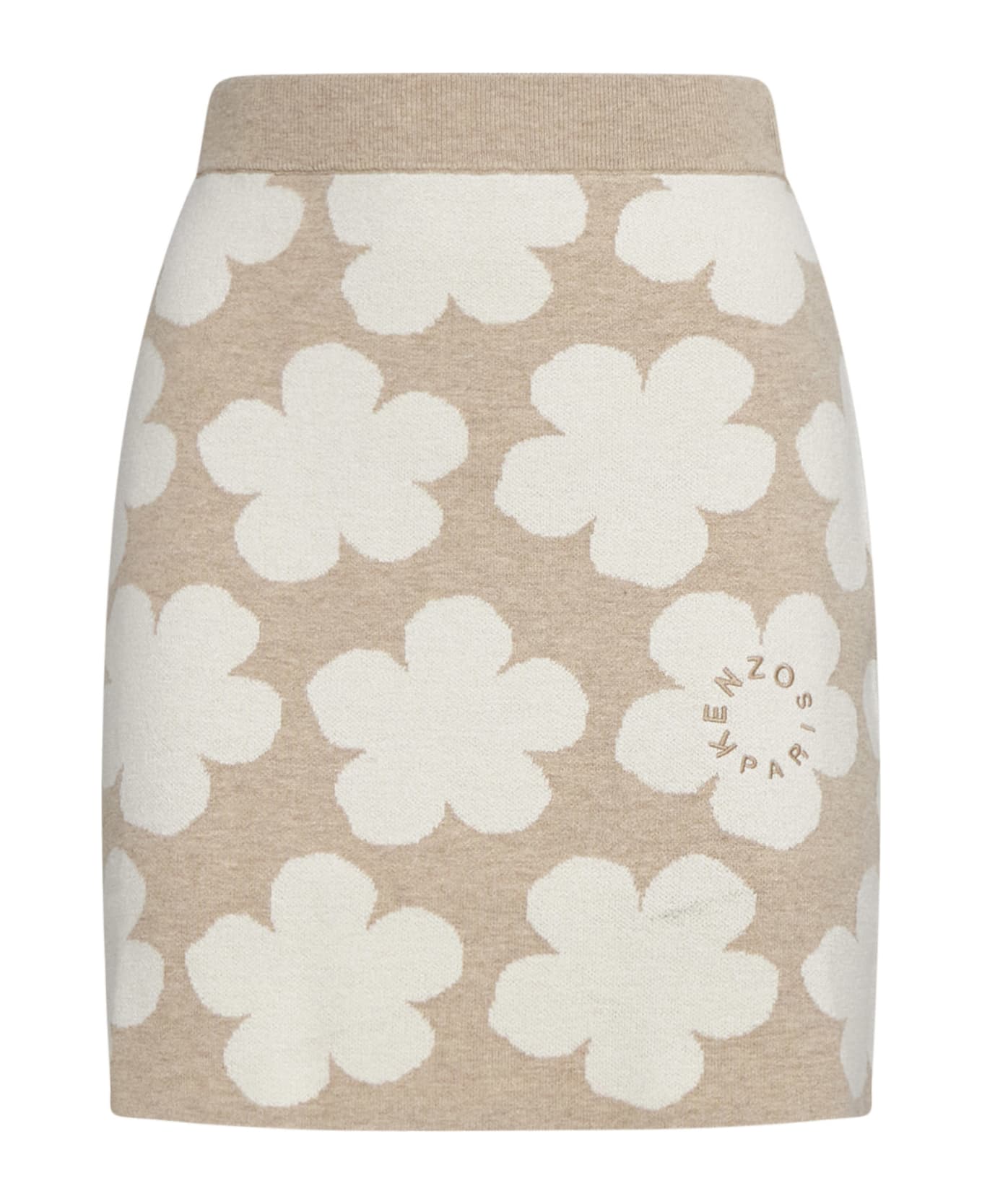 Kenzo Floral Skirt Kenzo - Beige