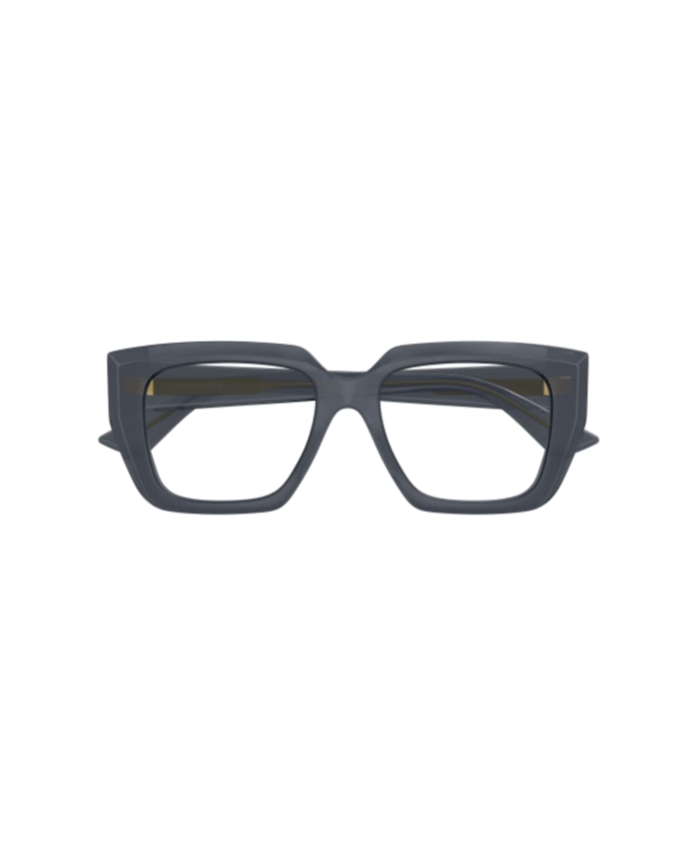 Bottega Veneta Eyewear Bv1032o-007 Grey-grey-transparent - GREY-GREY-TRANSPARENT