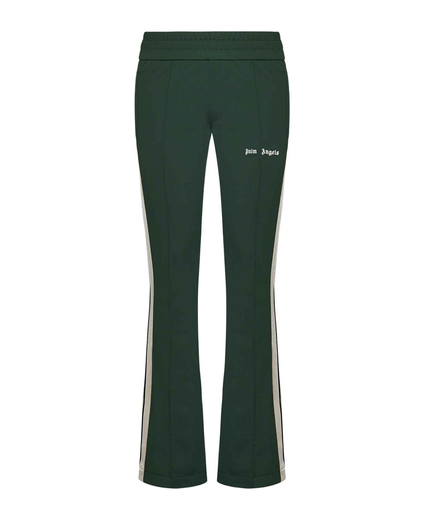 Palm Angels Flare Track Trousers - Green