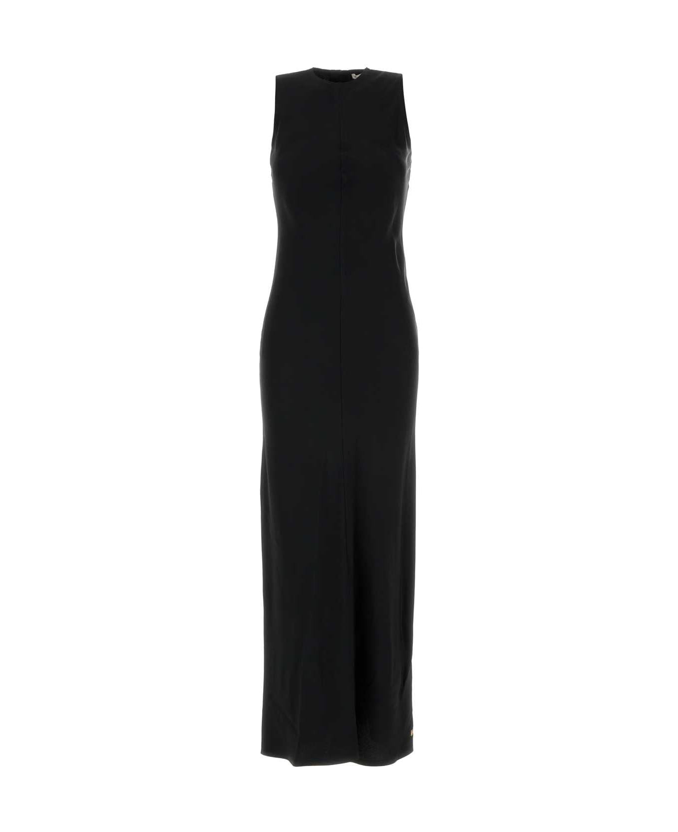 Ami Alexandre Mattiussi Black Jersey Dress - BLACK
