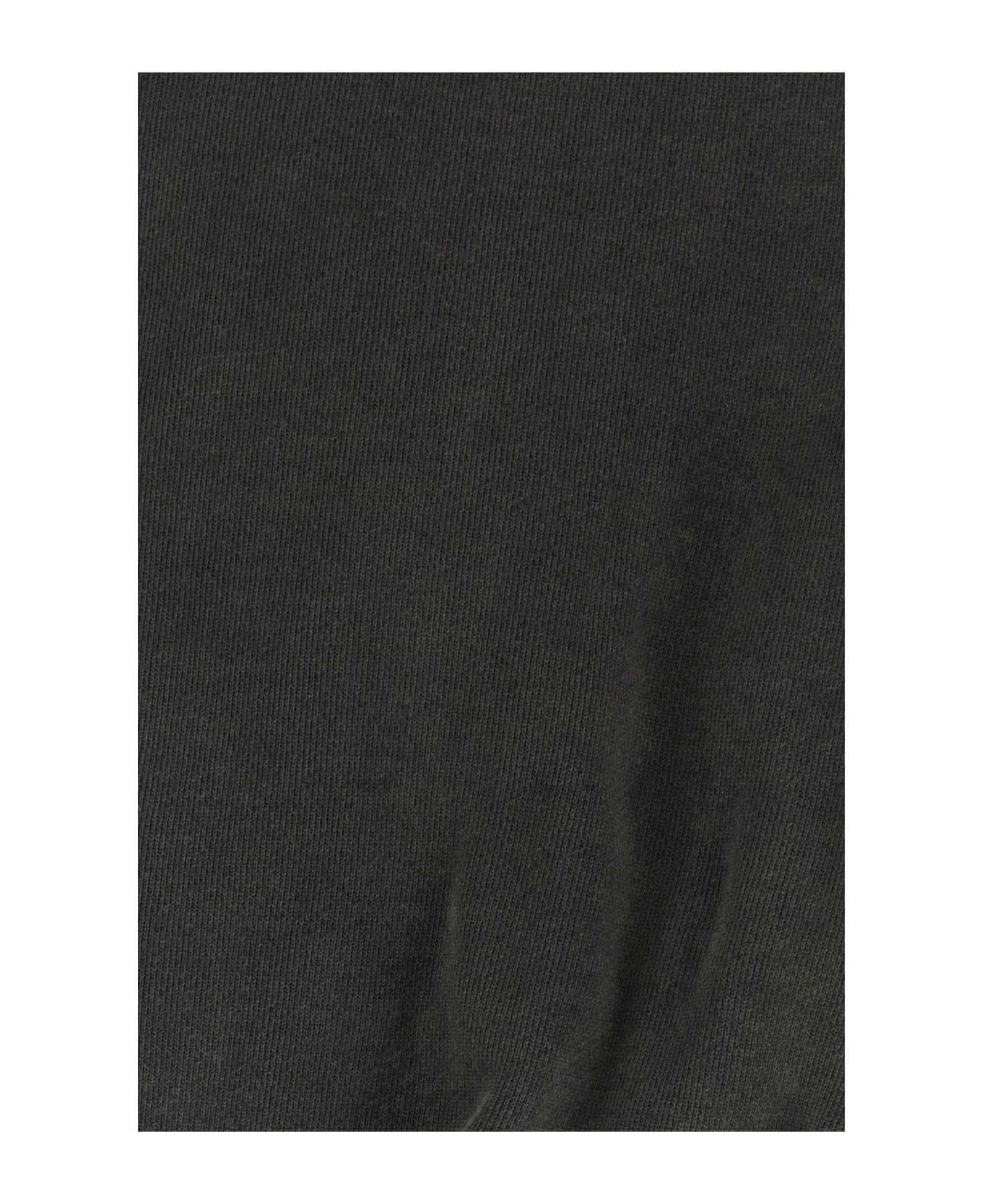 Entire Studios Charcoal Cotton Oversize Sweatshirt - Black