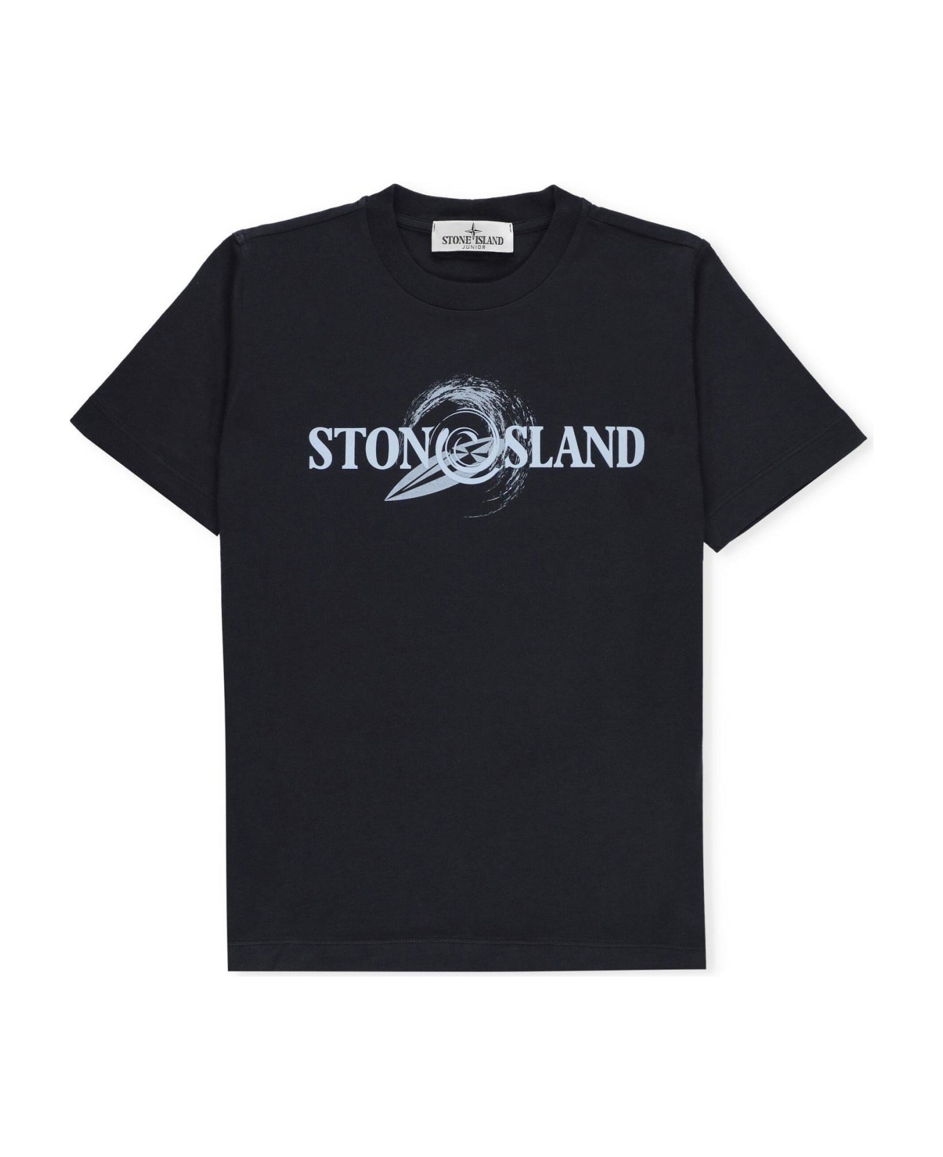 Stone Island Logo-printed Crewneck T-shirt