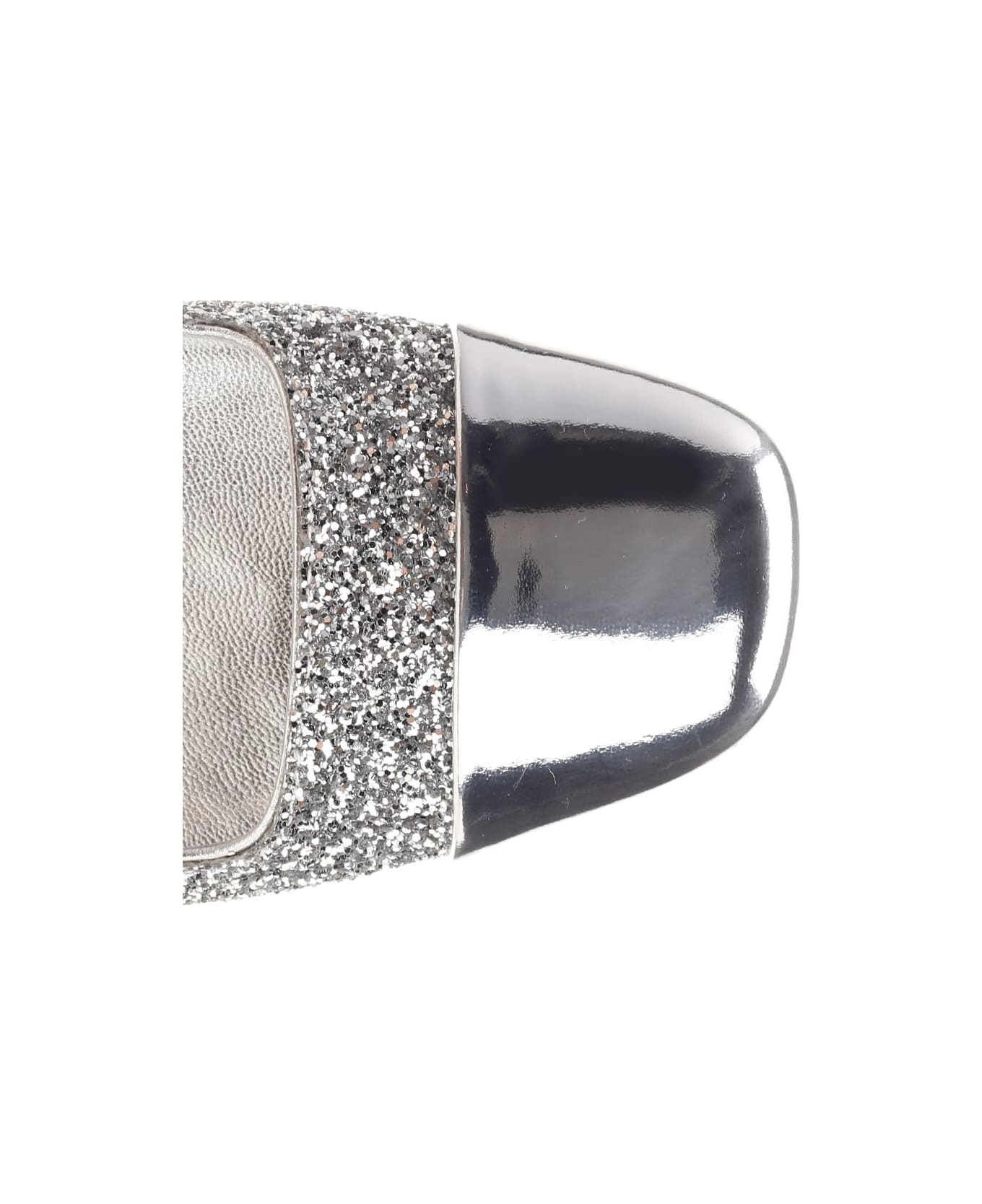 Jimmy Choo "elisa" Mary Jane - Silver