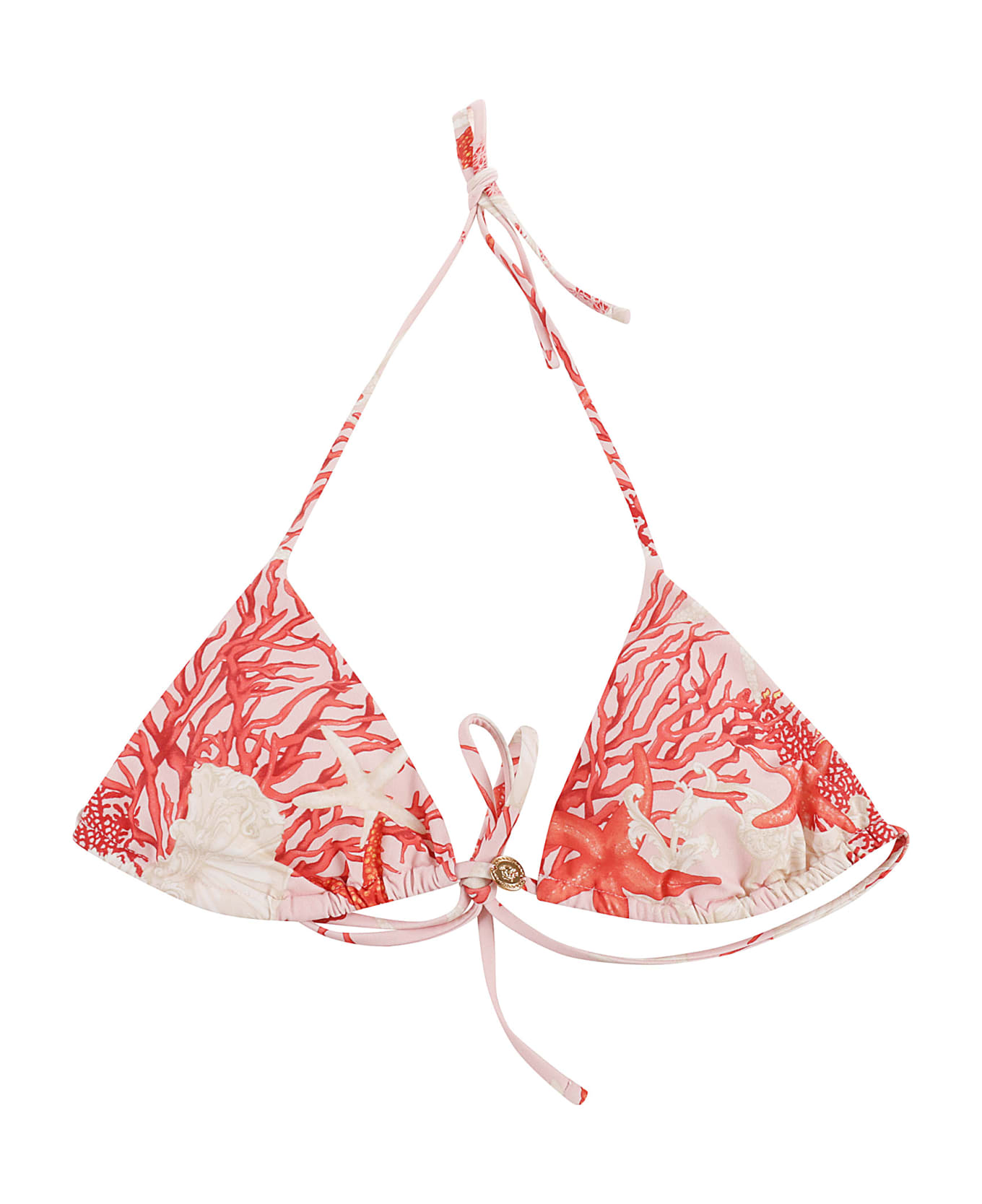 Versace Recycled Bikini - Dusty Rose+Coral+Bone