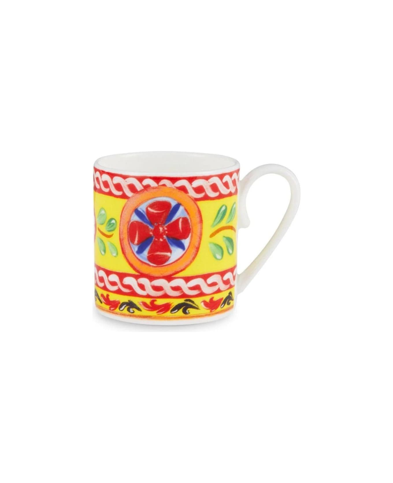 Dolce & Gabbana Coffee Cup And Saucer - Multicolor