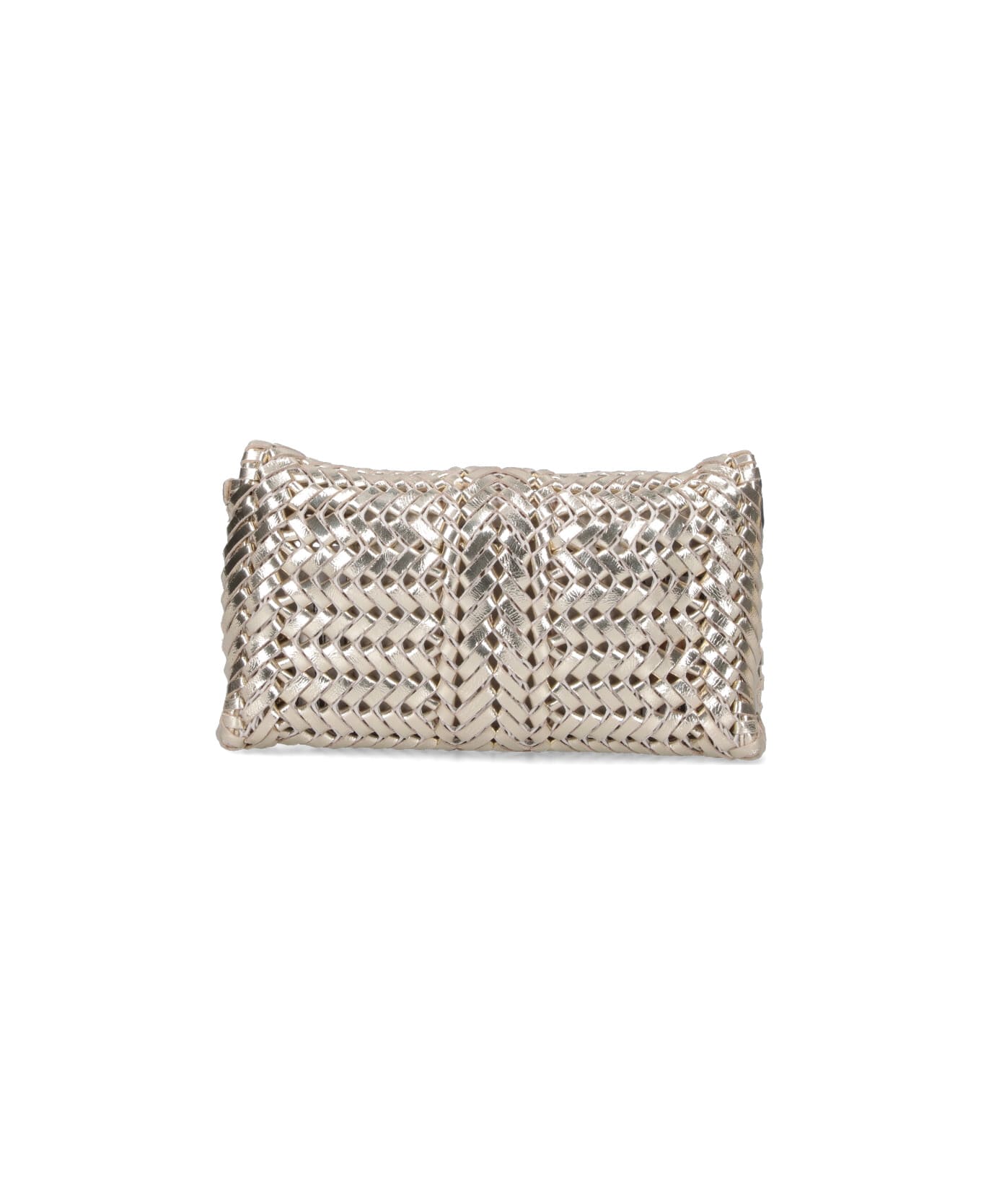 Anya Hindmarch "neeson" Clutch - Gold