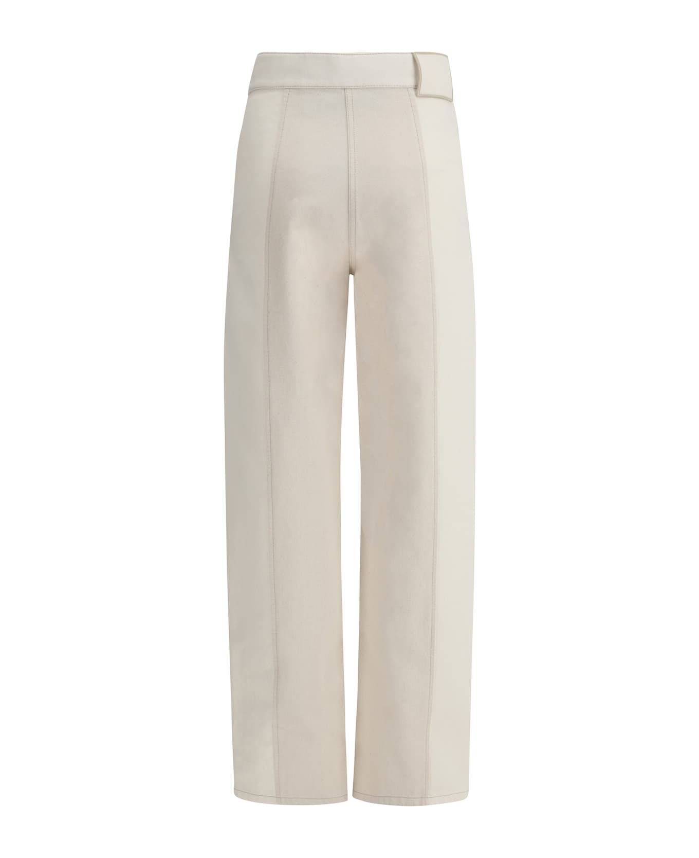 Fendi Cotton Pants - Off White