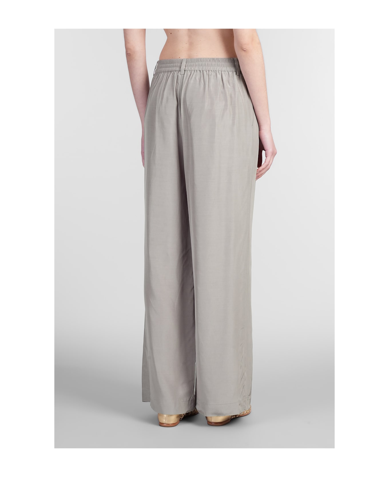 Simkhai Sydnie Pants In Grey Acetate - grey