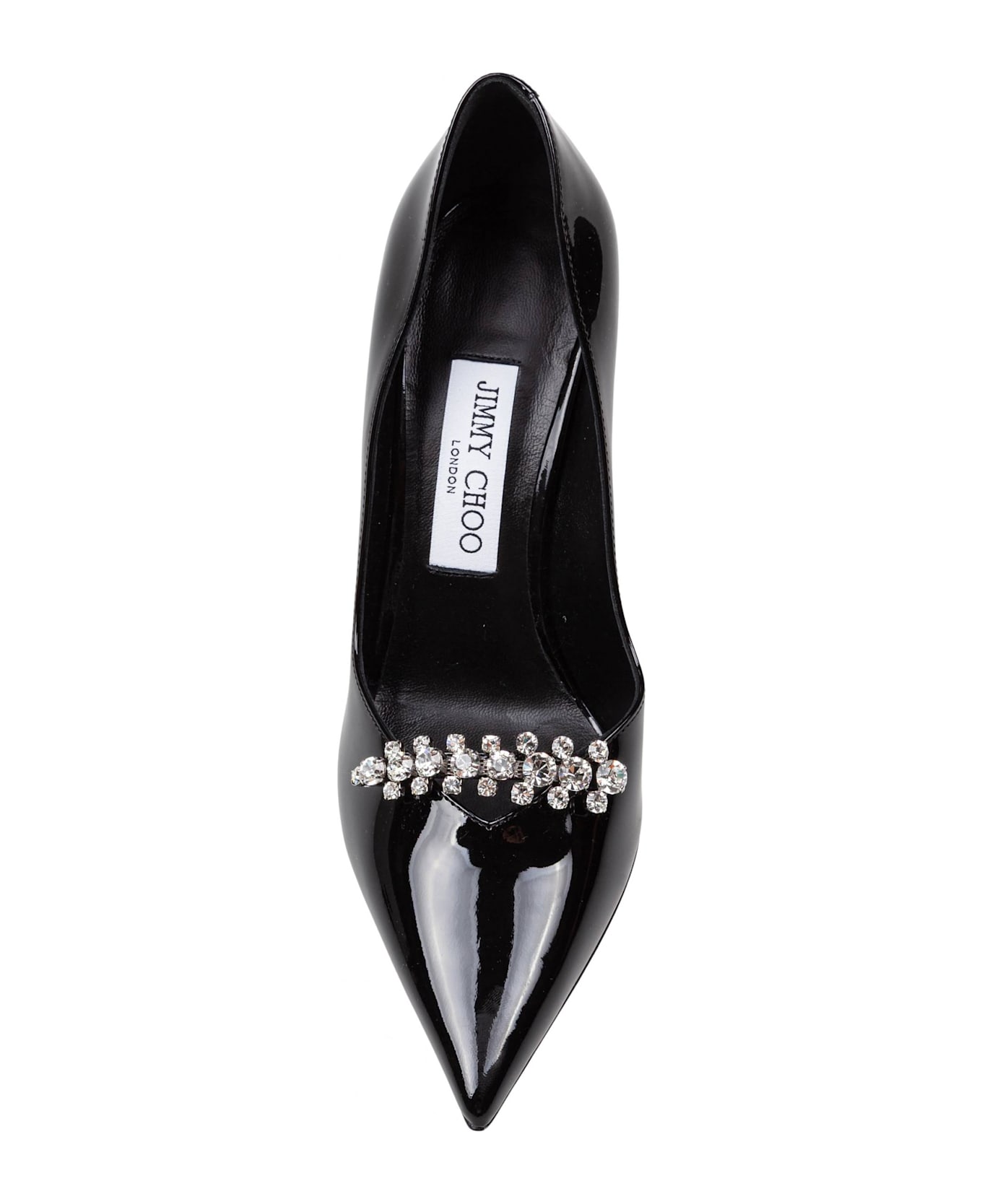 Jimmy Choo Belinda Patent Leather Pumps Black - Black