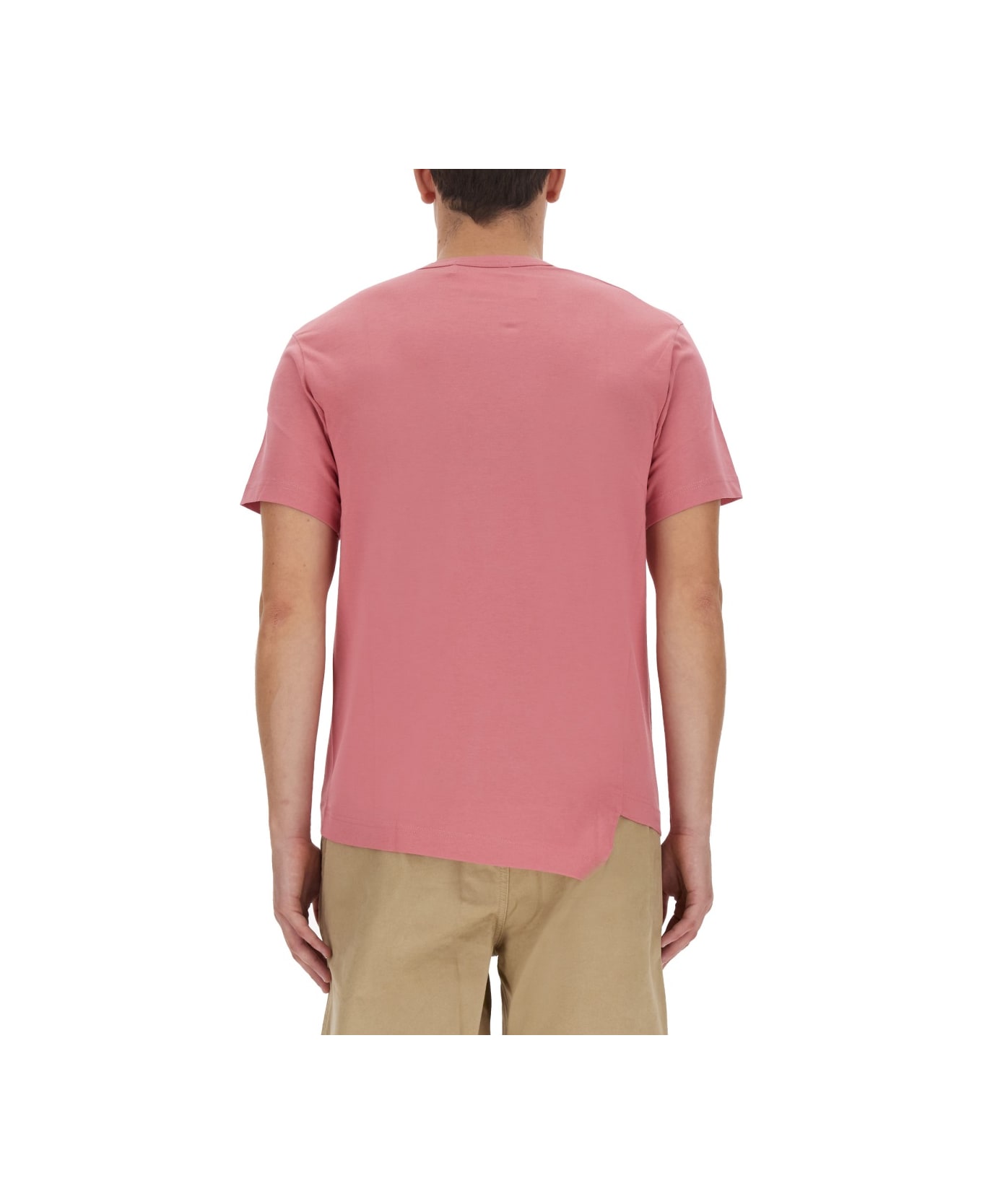 Comme des Garçons Shirt Comme Des Garcons Shirt X Lacoste T-shirt - PINK