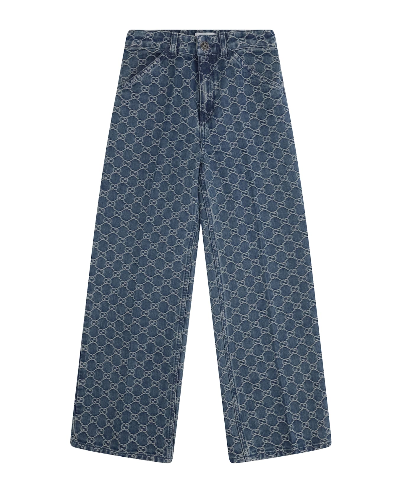 Gucci Wide-leg Jeans For Boy