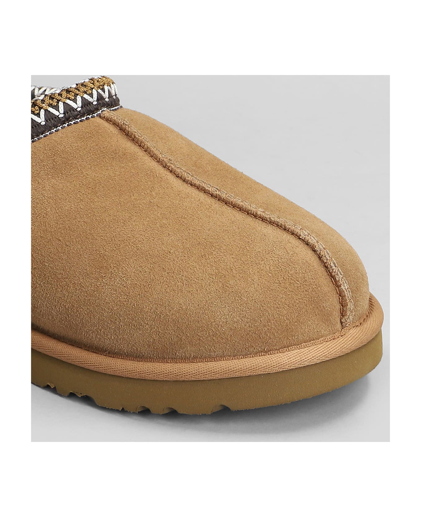 UGG Tasman Slipper-mule In Leather Color Suede - leather color