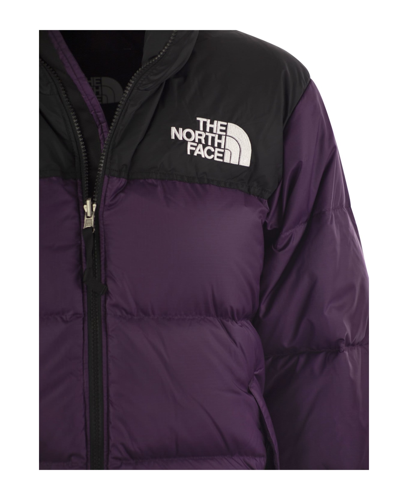 The North Face Retro 1996 - Two-tone Down Jacket - Purple ダウンジャケット