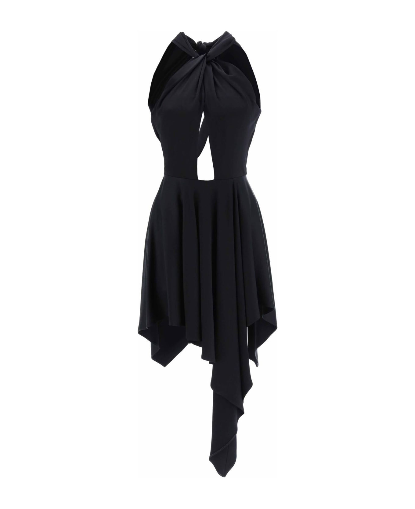 Stella McCartney Cross/strap Sleeveless Dress - Black