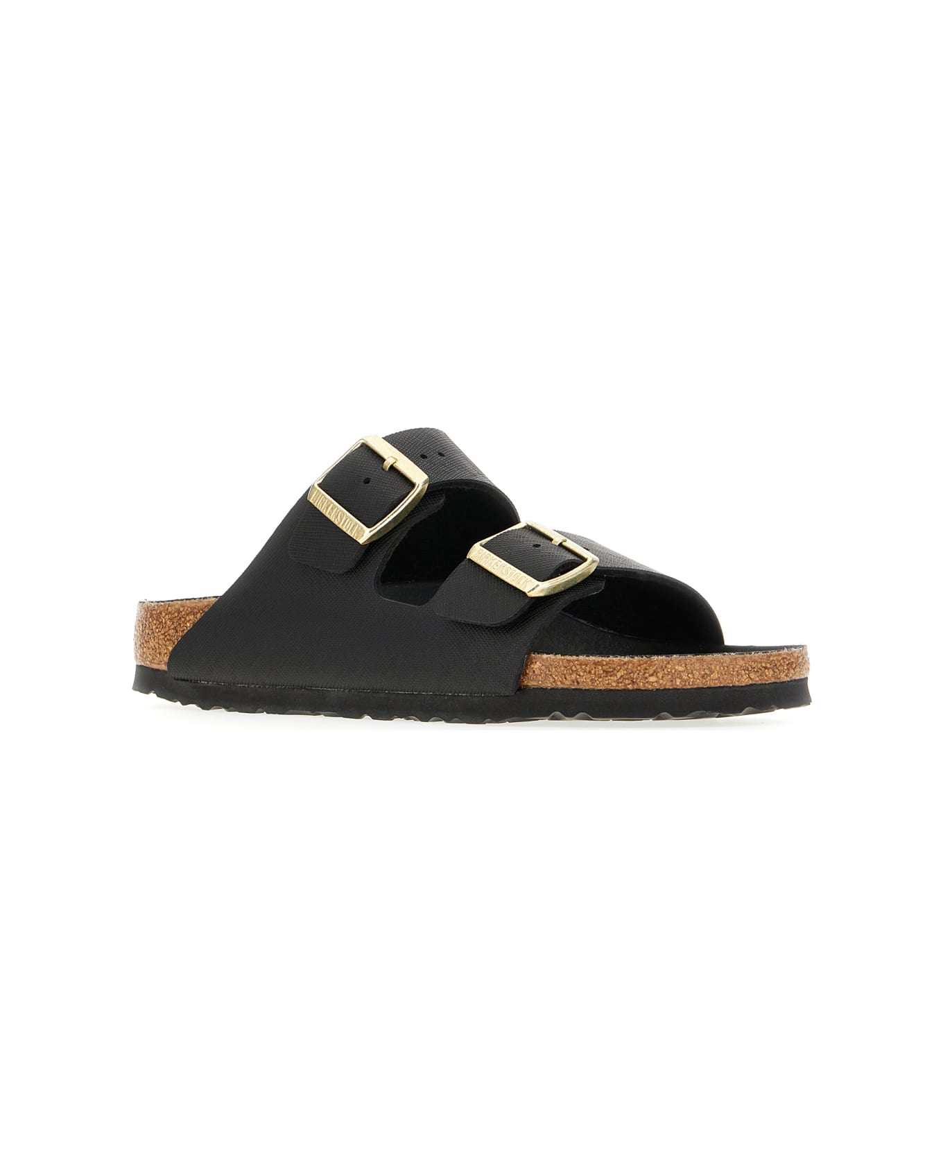 Birkenstock Black Microfiber Arizona Sandals - BLACK